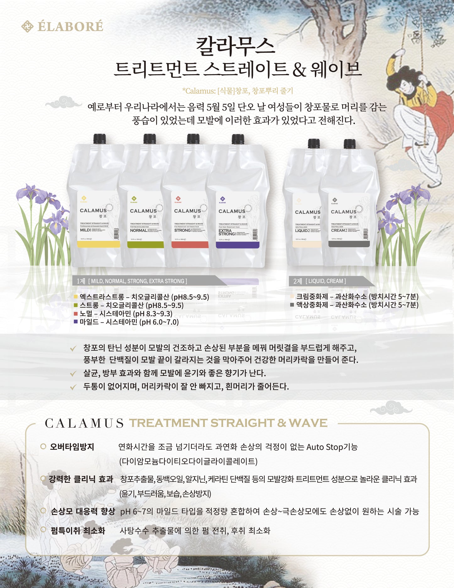 Calamus Straight Cream